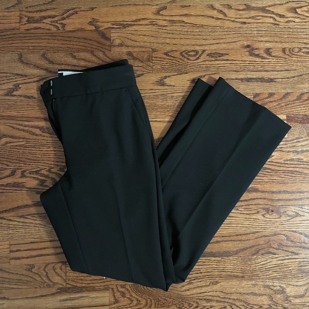 J. Crew Edie Full Length Pant in Black Size 6